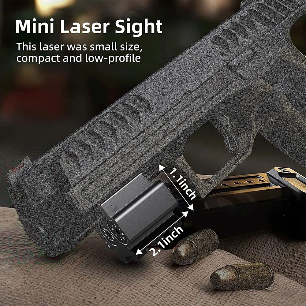 Tactical Mini Red DOT Laser Sight