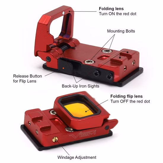 ミニレッドドットレーザーサイト