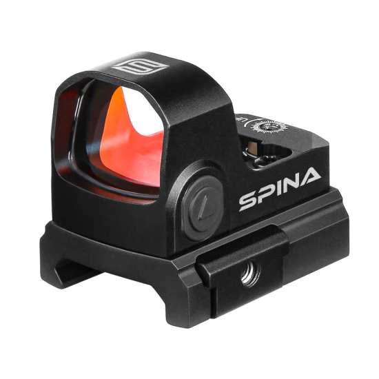 Spina Optics ミニロープロファイルタクティカルサイト、Reflexvisier Red Dot 付き