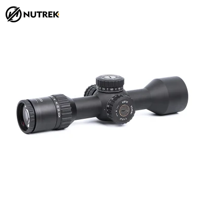 Nutrek Optics 高品質 6-24X50 IR FFP ライフルスコープ コンパクトな高性能ライフルスコープ、非常に短いデザイン